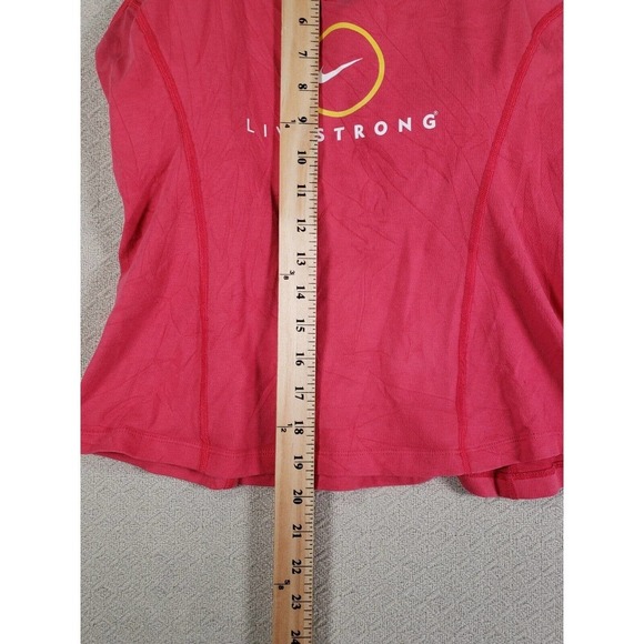 Nike Livestrong Tank Womens Small Pink Activewear Racerback Sleeveless Pullover - Picture 3 of 6